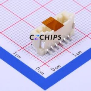 BM06B-PASS-TFT(LF)(SN) Wire-to-Board Pin Header SMD,P=2mm Connector 1x6P 2mm Vertical Mount PA - Product Image 1