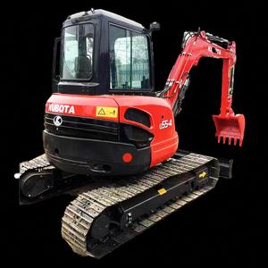 EMC Certified for U55-4 <b>Mini</b> Excavator | 5Ton Second-<b>Hand</b> Crawler Digger Low Working Hours EPR France PLC Pump Motor - Product Image 1