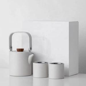 Diguo-juego de té chino de <span class=keywords><strong>Kungfu</strong></span> de acero inoxidable portátil, caja de regalo de café árabe - Product Image 2