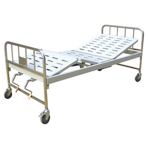 (MS-M580) Hospital Manual <b>Folding</b> <b>Bed</b> Medical Nursing <b>Bed</b> - Product Image 1