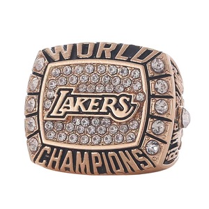 Juego de Anillos de Campeonato de los Lakers, Réplica de Joyería de Kobe Bryant de 6 Piezas, Regalo para Fanáticos del Baloncesto - Product Image 3