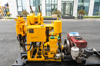 Foreuse de puits d'eau portable à moteur diesel efficace, profondeur max. 100m, en promotion