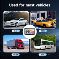 Lecteur MP5 9 pouces avec lien miroir multimédia, DVR, Carplay, Android Auto, boîte noire de voiture, système audio de streaming à double objectif 2K pour contrôle central