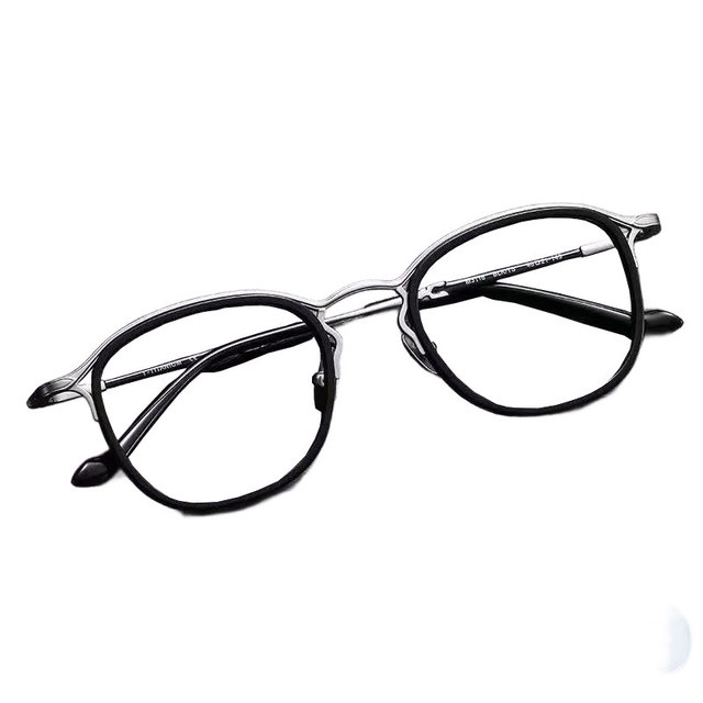 Luxury Designer Vintage Prescription Acetate Titanium Optical Frames Unisex Factory Direct Eyewear