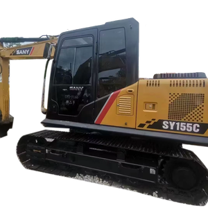 รถขุดไฮดรอลิกเครื่องยนต์ EPA แท้ รุ่น Sany Sy155c รถขุด 15 ตัน 16 ตัน รถขุดตีนตะขาบ ได้รับการรับรองมาตรฐาน CE - Product Image 1