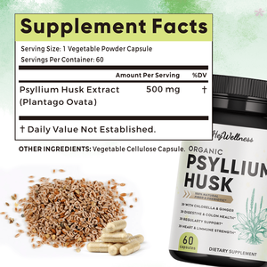 ओएम पेसिलियम भूक कैप्सूल समर्थन प्रतिरक्षा शक्ति के लिए पाचन स्वास्थ्य आंत और कोलन हर्बल पूरक को बढ़ावा देता है - Product Image 4