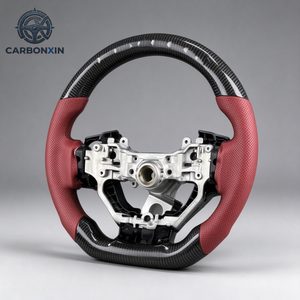 Volant en fibre de carbone personnalisé pour Lexus, compatible avec tous les modèles y compris IS250 IS350 ES ES300 GS350 NX CT200 RC NX GX GS ES IS RX, cuir - Product Image 2