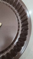 Loyang Tart Baja Karbon Ramah Lingkungan 28cm, Aman untuk Oven