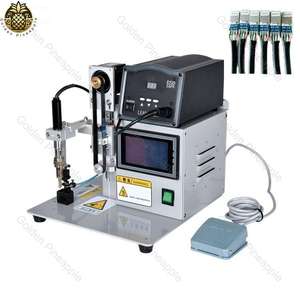 <span class=keywords><strong>Soldador</strong></span> de <span class=keywords><strong>estaño</strong></span> tipo pedal automático y semiautomático, máquina de soldadura C Aux USB PCB, luces LED con enchufe de alimentación, nueva condición - Product Image 3