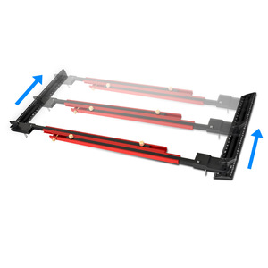 Staircase Measuring Ruler Aluminum Alloy Contour Gauge For Stair Tread Measurement Tool - Product Image 4