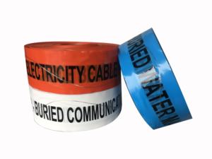 Cinta de advertencia detectable subterránea para tuberías, alambre trazador, protección de seguridad para tuberías subterráneas, deteciable, muestra gratuita al por mayor de fábrica - Product Image 2