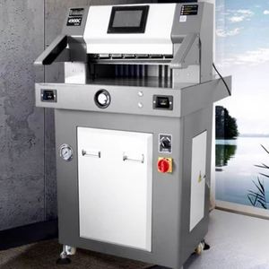 Large Size Heavy Duty Programmed Hydraulic Semi-Automatic Paper Cuter Paper Cutting Machine - Product Image 3