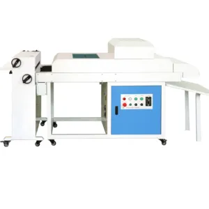Double100 Varnish Uv Compact Paper Coater Machine For Liquid Coating