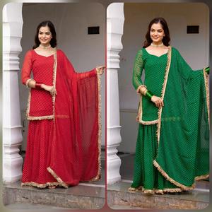 Vente en gros de salwar kameez pour femmes de haute qualité, nouveau design, broderie, design indien traditionnel pour les fêtes et les occasions festives, FABZONE - Product Image 6