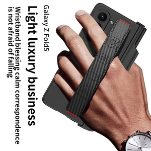 Étui en cuir ultra-fin à sensation de peau, avec charnière magnétique pliable et protection intégrale pour Samsung <span class=keywords><strong>Galaxy</strong></span> <span class=keywords><strong>Z</strong></span> <span class=keywords><strong>Fold</strong></span> 4, <span class=keywords><strong>Fold</strong></span> 5, <span class=keywords><strong>Fold</strong></span> 6 - Product Image 3
