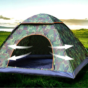 Tente instantanée pop-up imperméable pour 2 à 4 personnes, idéale pour le glamping <span class=keywords><strong>en</strong></span> <span class=keywords><strong>famille</strong></span>, le camping, la randonnée et la <span class=keywords><strong>montagne</strong></span> - Product Image 5