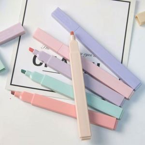 Large Capacity 6-Pack Gradient <b>Color</b> Highlighter <b>Pens</b> <b>Colorful</b> Markers for Students Eye-Friendly Essential School Office - Product Image 3