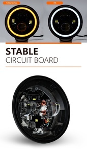 Valesun Truck Off Road Driving Lighting 45W Faro 7inch Round Led 7 "Head Light para Jeep Wrangl Er Hummer <span class=keywords><strong>JK</strong></span> JL - Product Image 3