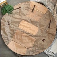 Sac fourre-tout de luxe élégant, grande capacité, pliable, imperméable en tissu Oxford, pour le voyage, le camping, les trajets quotidiens, à porter à l'épaule ou en bandoulière