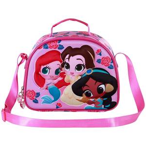 Sac à déjeuner 3D Karactermania pour Princess Flowers avec fermeture éclair, doublure isolante en polyester et PEVA - Product Image 2