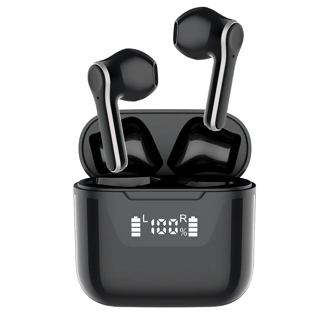 J101 TWS אישית אלחוטי אוזניות Bluetooth 5.1 תצוגה דיגיטלית TWS אוזניות