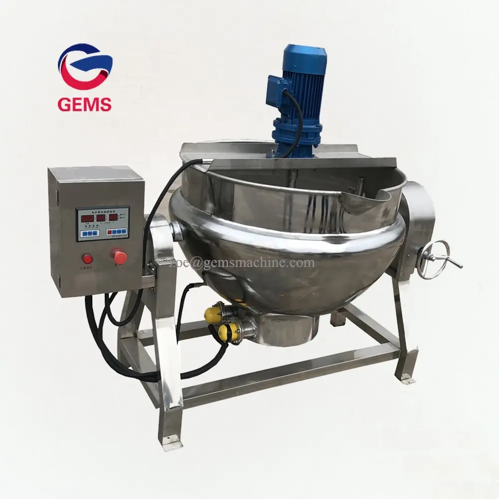 600 Liter Jacketed Kettle Cooking Pot for Boiling Fruit Jam Making Machine Tomato Jam Boiling Machine