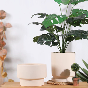 Nouveau <span class=keywords><strong>design</strong></span> <span class=keywords><strong>de</strong></span> pots <span class=keywords><strong>de</strong></span> plantes succulentes décoratifs <span class=keywords><strong>de</strong></span> jardin moderne pour la décoration intérieure <span class=keywords><strong>de</strong></span> la maison <span class=keywords><strong>Pot</strong></span> en terre cuite blanche Pots <span class=keywords><strong>de</strong></span> fleurs en céramique - Product Image 6