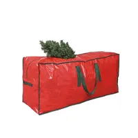 Bolsa de almacenamiento con asas y cremallera para árbol de Navidad, accesorio de ajuste perfecto, Extra grande, hasta 6 pies