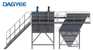 Depuratore a lamelle DAGYEE a basso costo di manutenzione e ad alta portata per il trattamento preliminare delle acque reflue delle cartiere e dell'industria alimentare - Product Image 6