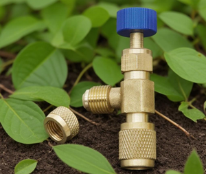 Soupape de sécurité à main anti-gel pour fluoration de climatisation en métal durable - Product Image 6