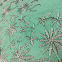 Brokat Jacquard Moss Crepe Poliester Kain Bordir untuk MALAYSIA dan Timur Tengah Rok MUSLIM dan LONGUETTE