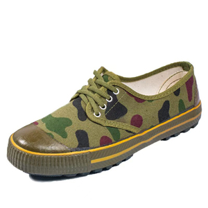 <span class=keywords><strong>Chaussures</strong></span> de travail en gros à prix abordable, <span class=keywords><strong>chaussures</strong></span> camouflage antidérapantes et durables en toile et caoutchouc, idéales pour les chantiers de construction - Product Image 6