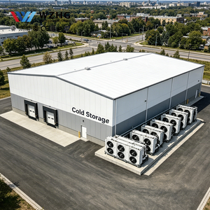 Solución de Ingeniería de Estructura de Acero Q355b para Almacenes Frigoríficos, Instalación Rápida, Empresa de Logística - Product Image 1