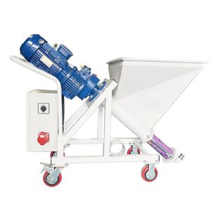 CE certificata pompa per stuccatura multifunzione macchina per stucco da parete 100L capacità di tramoggia con motore e malta del motore intonacatura - Product Image 5