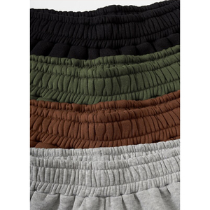 Streetwear High Quality Blank Sweatpants Custom logo Fleece Cotton Wide Leg Pants <strong>Baggy</strong> <strong>Trousers</strong> <strong>for</strong> <strong>Women</strong> - Product Image 4