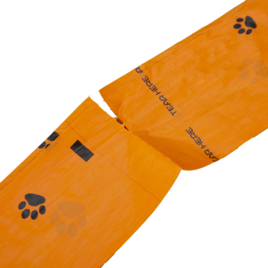 Custom Durable Thick Dog Poop Bags Leak Proof Pet Waste Bags with Logo Custom Size Thickness for US Market Dog Walking Use - Product Image 2