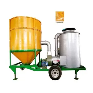 Máquina secadora de granos de maíz, gran capacidad de secado, 100 toneladas