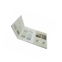 Boîte de collection d'échantillons de stores enrouleurs modernes haut de gamme avec dossier de présentation élégant pour échantillons textiles en papier offset et kraft