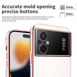 Funda móvil de diseño de moda para mujer para Vivo IQOO 15/Z10 Turbo/Neo 10Pro/13/12/11/10 Pro Clear <span class=keywords><strong>Chrome</strong></span> protección de lente de lujo - Product Image 5
