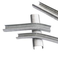 Anneaux de fixation de type C pour matelas et meubles, agrafes en fil galvanisé, zinguées, tailles personnalisées, clips, anneaux à clous