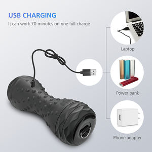 Phenitech 2023振動マッサージローラー鎮痛剤ディープティッシュマッサージ脚用大型フォームローラー、バックハンドエクササイズローラー - Product Image 5