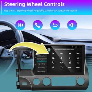 10.1 "2 Din Android Car Stereo đài phát thanh với Carplay & Android Auto GPS <span class=keywords><strong>Wifi</strong></span> BT FM RDS âm thanh cho Honda Civic 2006 2011 tay trái - Product Image 5