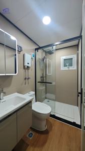 Maison conteneur préfabriquée en acier portable, extensible, 20 pieds, 40 pieds, villa capsule mobile, maison modulaire préfabriquée à vendre - Product Image 5