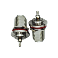Connecteur coaxial RF étanche de type N femelle, connecteur N femelle à montage sur panneau, fenêtre ouverte pour câble RG174 RG316