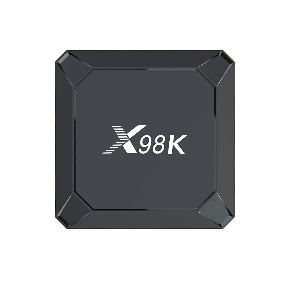 Último estilo X98K Smart TV Box Android 13 Rockchip RK3528 2,4G y 5G Dual WiFi6 BT5.X HDR10 + Set Top TV Box Media Player 100M