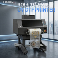 Imprimante DTF UV automatique 30 cm, machine de laminage tout-en-un pour l'impression d'autocollants en film AB avec garantie de 2 ans