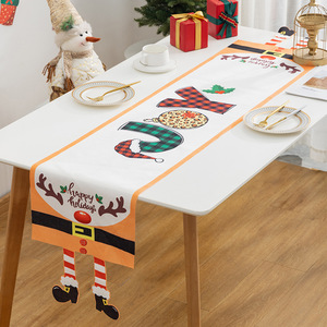 Bảng vải safflower lá thông giáng sinh bảng Runner Xmas bảng cờ Bìa navidad Natal quà tặng giáng sinh năm mới trang trí - Product Image 4