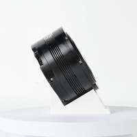 Motor de CC sin escobillas con doble codificador EC-A8112-P1-18H, caja de engranajes planetaria de alto par, 24V 48V, servo BLDC compacto con eje hueco de 5mm y 30NM