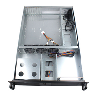 2U Industrial ATX Horizontal Style Server Rackmount Chassis with 8*3.5\" HDD Support Fan Stock Product for Computer Cases Towers
