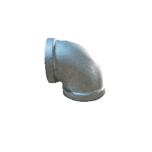 Coude en fonte malléable 90deg - Product Image 3